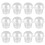 100 pcs thickened storage cups with lid for multipurpose use 6