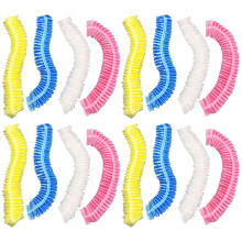 400 PCS Individually Wrapped Shower Caps Hat Portable Hair