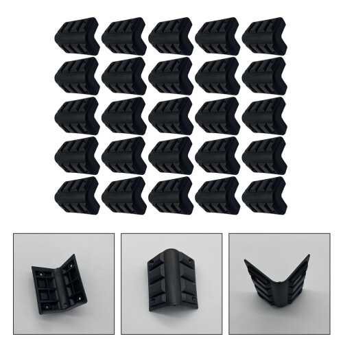 25pcs plastic speaker corner protectors covers parts practical 1