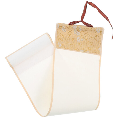 chinese calligraphy scroll blank hanging wall ornament for office