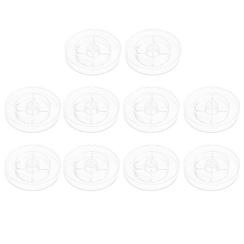 10pcs plastic bobbins for thread string wire rolling sewing tools