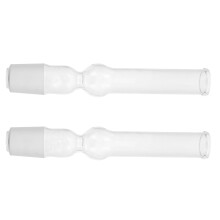 2pcs straight glass drying tube for experiments