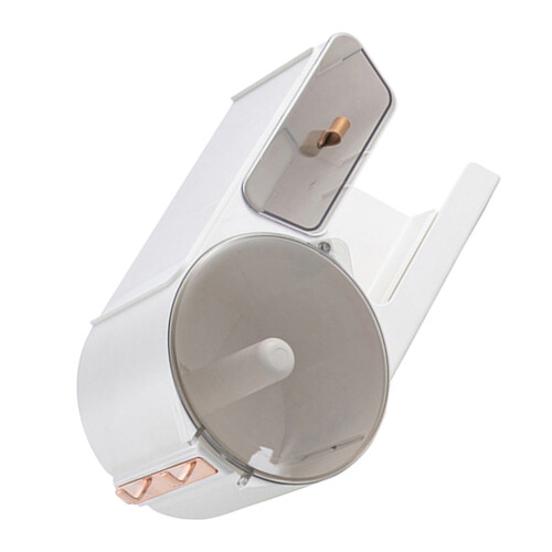 1X Gemonteerde Toiletpapierhouder Met Haardrogerhaak