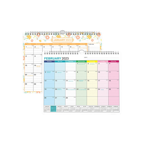 Englischer Wandkalender Einfacher Wandkalender 1