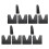 2 sets trunk organizer blocks for car truck suv storage divider tools 11