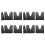 2 sets trunk organizer blocks for car truck suv storage divider tools 1