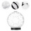 1Casque Rigide ABS Transparent Post-Opératoire Pour Chat Calme 6