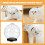 1Casque Rigide ABS Transparent Post-Opératoire Pour Chat Calme 4