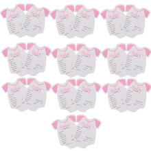 20 voorspelling advieskaart baby shower pasgeboren fotoprops