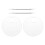 2 sets transparent acrylic makeup palettes for nail shadow 5