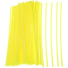 75 - en dirtbike spaken covers (fluorescerend )