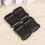 30Pcs 2.5Cm Black Plastic Adjustable Backpack Buckles For Luggage 10