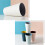 Travel Toothbrush Cup Mug Round Simple Design 1set 11