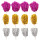 12 cheerleading-pompons dekorationen requisiten 1