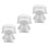 3Pièces Modèles Mousse Chiot À Pour Décor Jeux 11