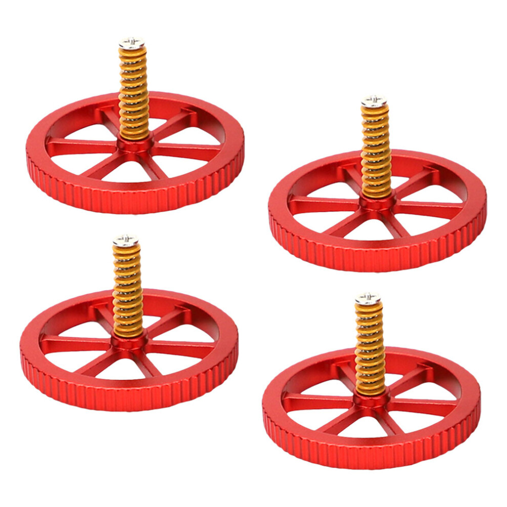 4 Sets Hand Twists Leveling Screws Nuts Hot Bed Die Nut For 3D Printer 3302039369095