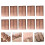 25 sheets invisible eyelid stickers for shaping makeup 7