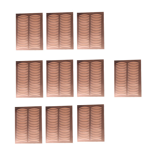 25 sheets invisible eyelid stickers for shaping makeup