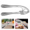 zinc alloy arc-shaped garlic press manual crusher kitchen tool 9