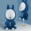 adjustable baby boy urinal stand detachable dark blue for potty training 5
