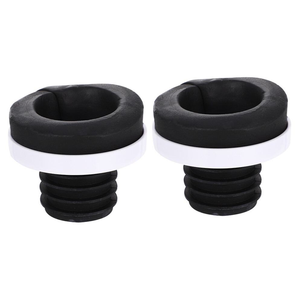 2Pcs Toilet Wax Ring Rubber Pp Urinal Flange Deodorant 3302039388157