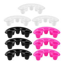 9pcs nail soaking bowls for acrylic nail removal, assorted colors