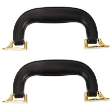 2pcs pu purse handles for diy bag making and replacement