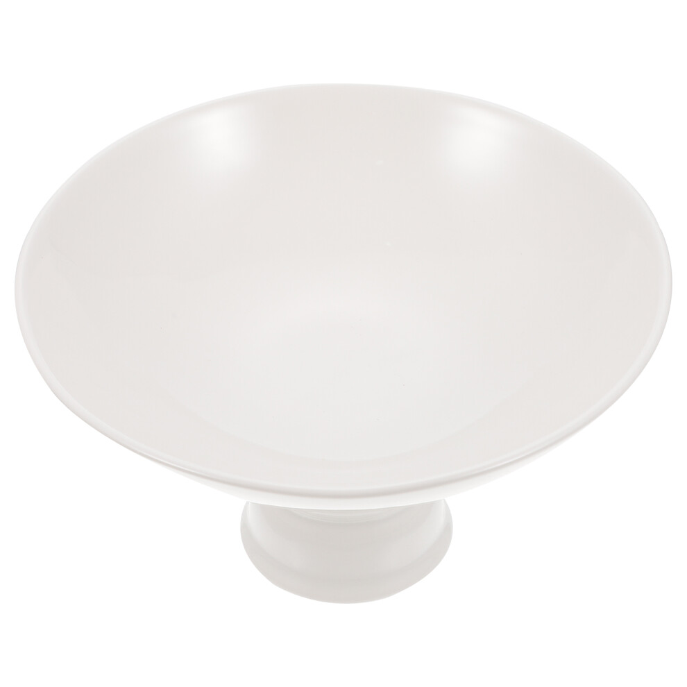 ceramic fruit plate chinese style dessert snack dish white-image-OPC-PKRT2HB-NEW