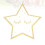 acrylic wall mirror with wooden frame in five-pointed star shape 9
