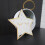 acrylic wall mirror with wooden frame in five-pointed star shape 4