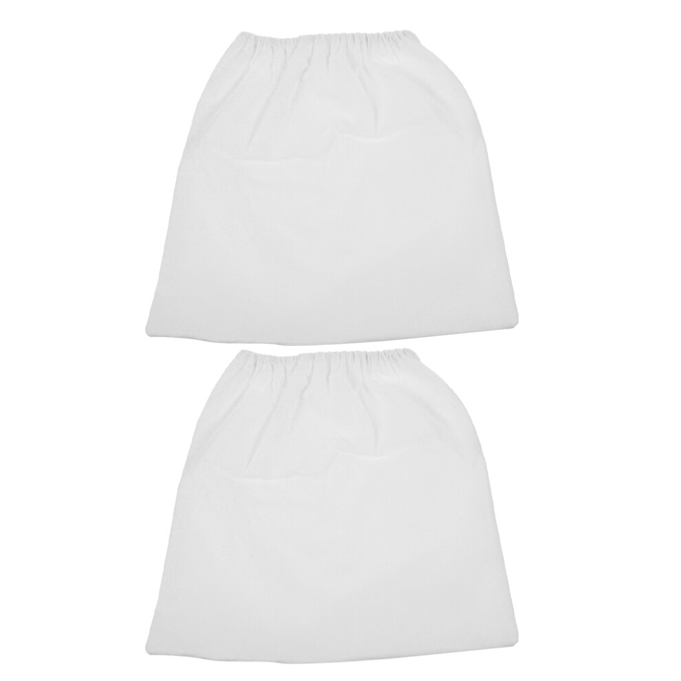Villcase White 2Pcs Dust Bag For Nail Suction Collector, Home Or Salon
