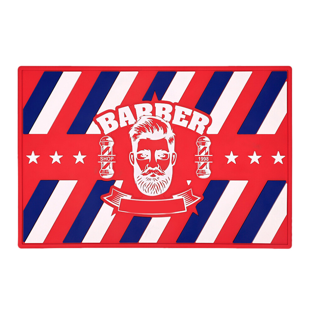 Totority Unisex Barber Tool Organizer Mat - Anti-Slip Silicone For Clippers And Tools