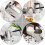 portable stainless steel chocolate melting pot for kitchen use 8