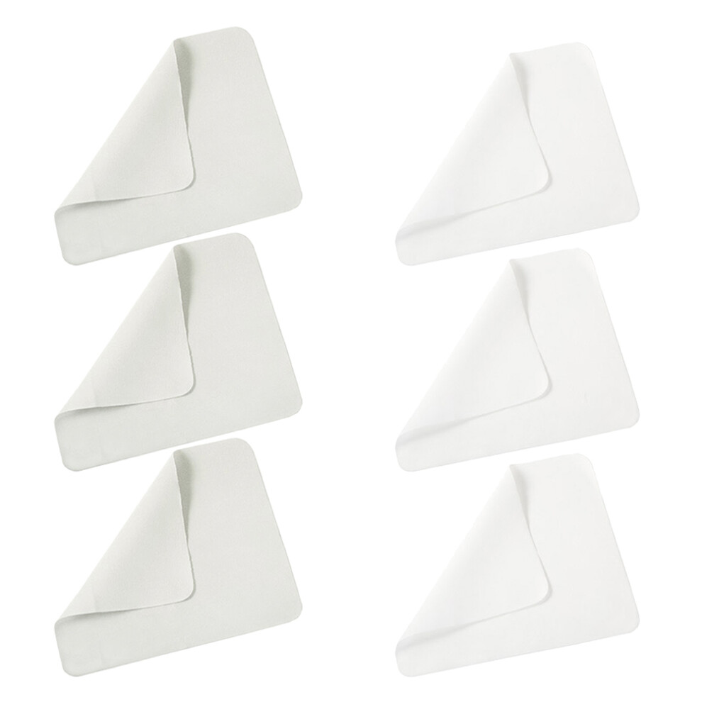 Villcase 6Pcs Reusable Eyeglass Cleaning Cloths For Glasses And Phone Screens