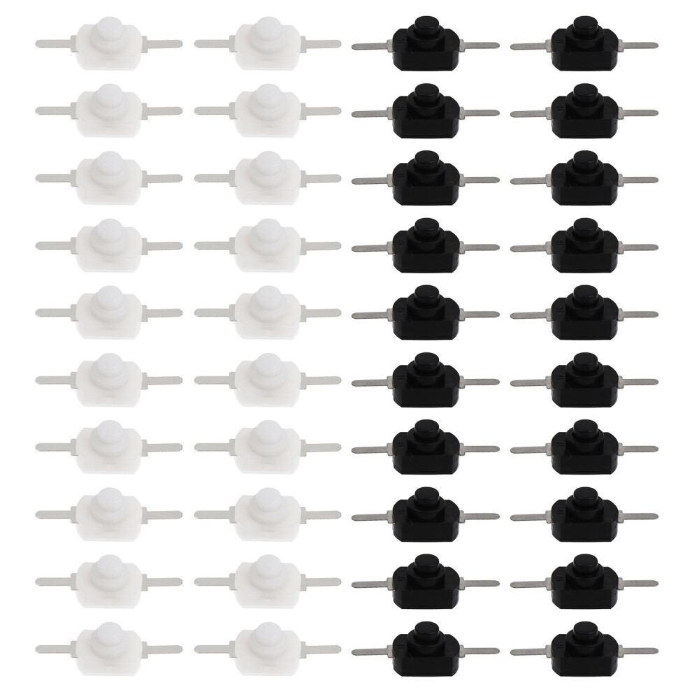 50Pcs Latching Push Button Off For Torch Flashlight Lamp 3302006131151
