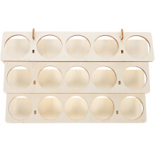 wooden paint rack storage stand for ink bottles and pigments