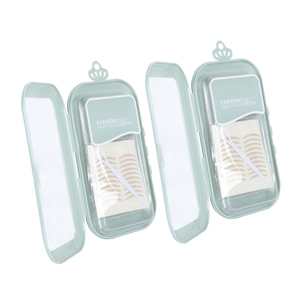 Villcase 2 Boxes Lace Invisible Double Eyelid Tapes For Women