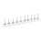 1 set practice nail holder manicure display stand rack 7