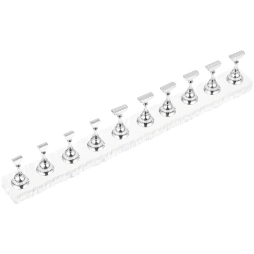 1 set practice nail holder manicure display stand rack