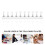 1 set practice nail holder manicure display stand rack 11