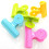24Pcs Colorful Plastic Paper Binder Clips Document Hinge Clips 10