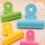 24Pcs Colorful Plastic Paper Binder Clips Document Hinge Clips 6