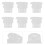 200pcs string lights clips safety clamps replacement parts 10