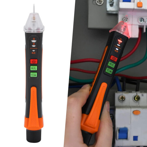Voltage Tester Pen, Non Detector, LED Flashlight, Pocket Size Electrical Testing Tool 1