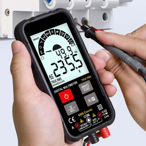 push button multimeter for electrician use 2