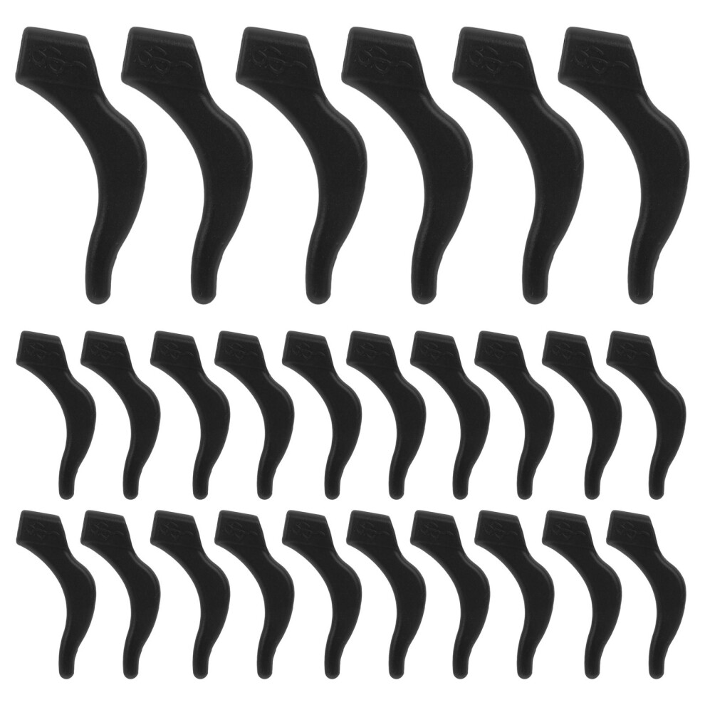 Ohphcall 20 Pairs Silicone Anti-Slip Glasses Cover Clips Non Ear Grip Hooks