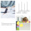 4pcs desk paper holders spike sticks bill forks check holders 9