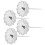 4pcs desk paper holders spike sticks bill forks check holders 1