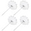 4pcs desk paper holders spike sticks bill forks check holders 2