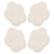 2 pairs reusable washable nursing pads for comfortable breastfeeding